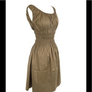 Diane von Furstenberg ruched  fitted dress